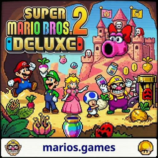 Super Mario Bros 2 Deluxe