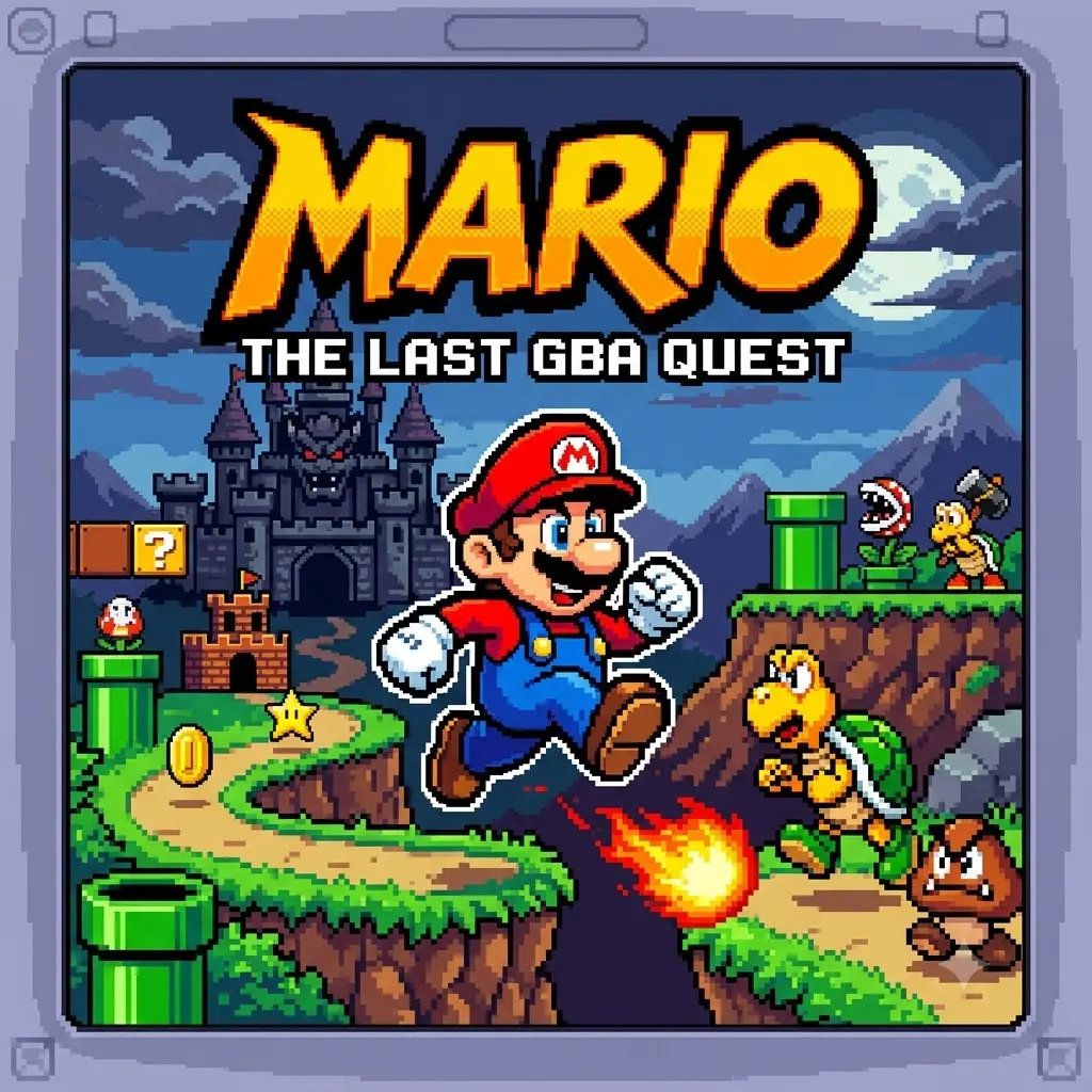 마리오 더 라스트 GBA 퀘스트